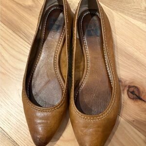 Frye Women's Brown Leather Loafers